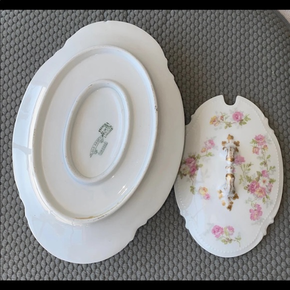 LIMOGES VINTAGE GRAVY BOAT - Picture 5 of 6